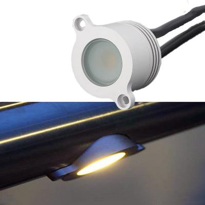 China Modern 1W LED Rail Lighting IP67 120D Recessed DownLight Balustrade Tube Light Waterproof Landscape Lanmp for sale