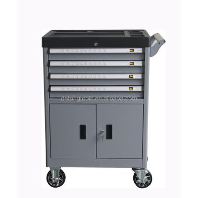 China Garage Shop Tools Lockable 4 Drawer Workshop Garage Car Repair Rolling Tool Cabinet for sale