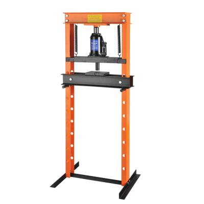 China High Efficiency Safe 12 Ton Hydraulic Shop Press For Steel Repair Car for sale