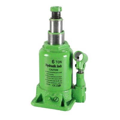 China Steel Two Stage Hydraulic Bottle Lifting Jack With Safety Valve for sale