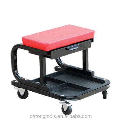 China Auto Movable Tools Shop Car Creeper Steel Frame Mechanic Seat Vanity Rolling Stool for sale