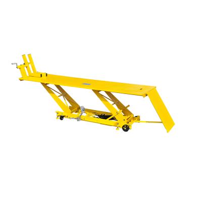 China Steel High Leverage 1000lbs Jack Stand Motorcycle Lift Table for sale