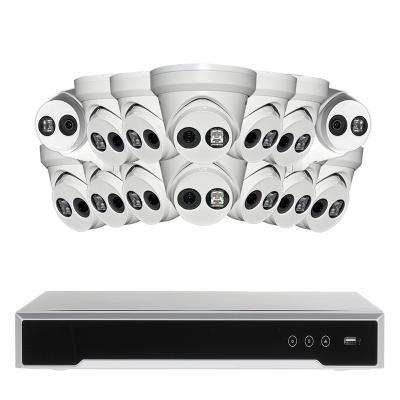 China Original NIGHT VISION Hik 16CH Plug&Play POE NVR Kit System DS-7616NI-K2/16P DS-2CD2343G0-I 16 Camera CCTV System for sale