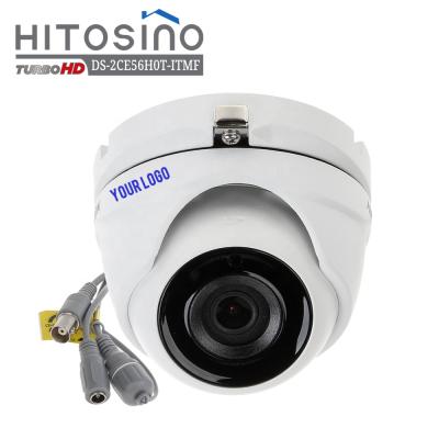 China Analog CCTV Camera Waterproof / HITOSINO HIK VISION Turbo HD DS-2CE56H0T-ITMF 5 MP EXIR Turret OSD 2D DNR DWDR TVI Waterproof High-performance Menu for sale