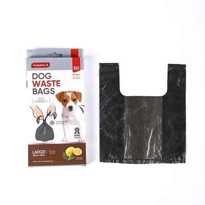 China New Design Customized Cornstarch Plastic PLA PBAT Dog Poop Bags Recyclable for sale