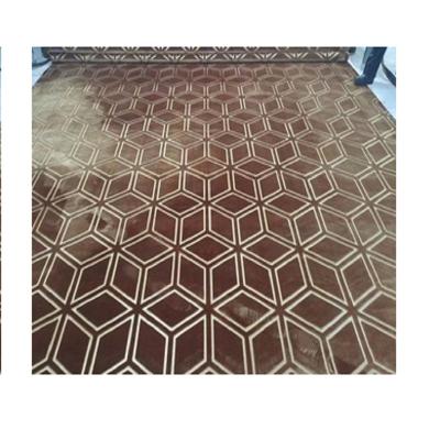 China Wangjun washable high quality wholesale custom embossed wall to wall rug printed carpet rugs for sale