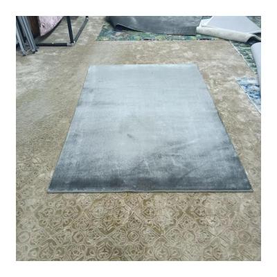 China Large Area Rugs Washable Gray Black And White Wangjun Silk Wall Area Rugs For Walling Carpet for sale