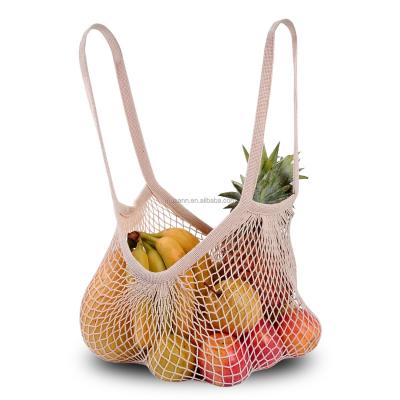 China Agriculture large capacity lightweigh mesh fodable shopping bag for sale