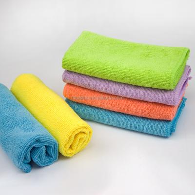 China Portable Soft Style Logo Square Woven Microfiber Towel Custom Compressed High Standard Personalized Plain for sale