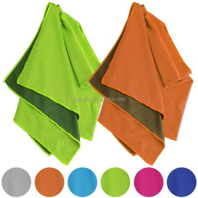 China QUICK DRY Customized Microfiber Sports Cold Towel Magic Sports Travel Outdoor Ice Cooling Cold Towel Towels Ice Cooling Sport for sale