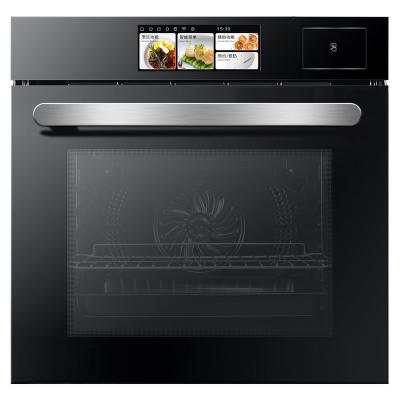 China Latest hotel TFT display convection oven with 60cm smart electric and steam pizza baking oven for home for sale