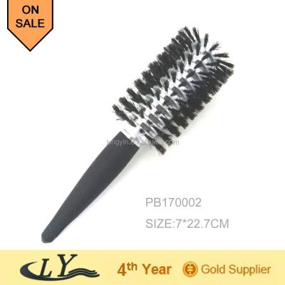 China Salon with 30 years manufacture experience factory supply round boar hair concealer brush for sale