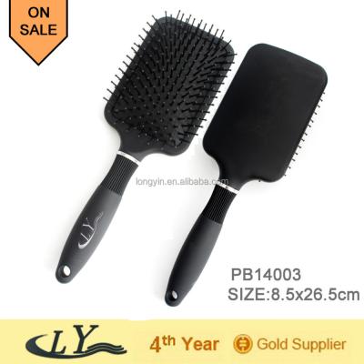 China 2015 new products ABS+rubber plastic hair brush, hair salon equipment for sale