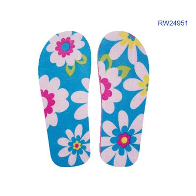 China Latest EVA Foam Disposable Sticky Feet Slippers RW24951 Strapless Slippers for sale