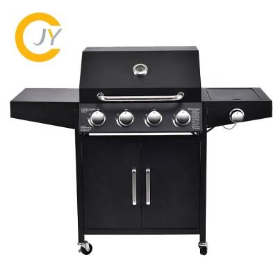 China Top Hot Selling 5 Burners Easily Assembled Commercial Gas Barbecue Grill for sale