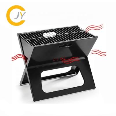 China Factory Wholesale Easily Assembled Outdoor Charcoal BBQ Grill Outdoor Charcoal Folding Portable Grill for sale