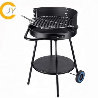 China Hot-sales Adjustable Factory Height Direct Garden Durable Used Large Cooking Area Portable Charcoal Barbecue Grill for sale