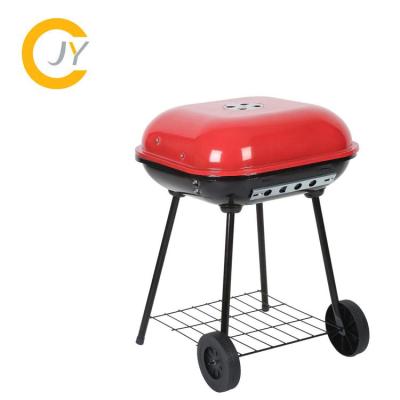 China Easily Assembled Outdoor Portable Camping BBQ Grills Charcoal Burger Grill for sale