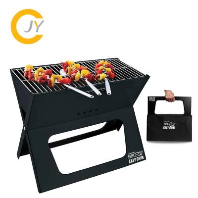 China Easily Assembled Hot Selling X Shape BBQ Drinking Grill / Charcoal Grill / Folding Grill for sale