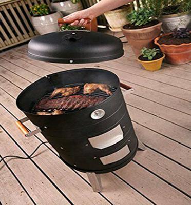 China Easily Assembled Portable Electric Water Smoker Grill GRILL Outdoor Jerky Camping Hunting RV Meat for sale