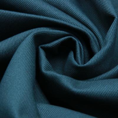 China Shrink-Resistant NO MOQ Piece Dye Plain Color 74*44 10*10 100% Cotton Twill Woven Fabric For Pants Jackets Shorts for sale