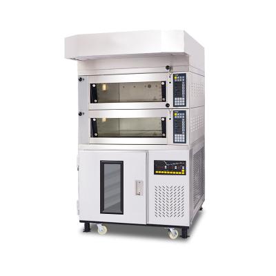 China Euro flour mill equipment commercial combi baking oven with retarder proofer machine for bakery for sale