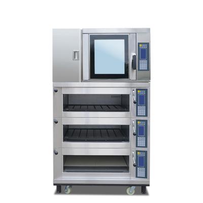 China Euro flour mill bread machine combi oven with commercial convection oven for bakery for sale