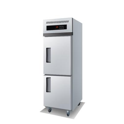 China High Effiency Freezing Refrigeration Equipment For Bakery 2 Doors Air Cooled Refrigerator for sale