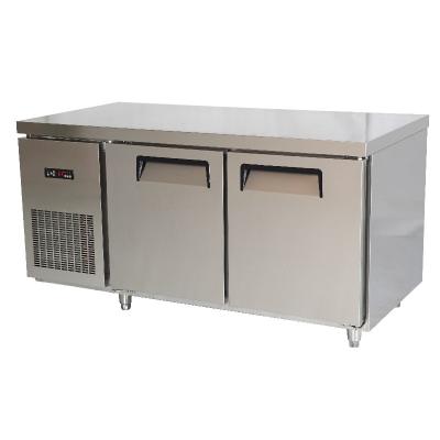 China High Effiency 1.5M Sandwich Prep Freezing Table Commercial Refrigerated For Pizza Salad Fridge Prep Table for sale