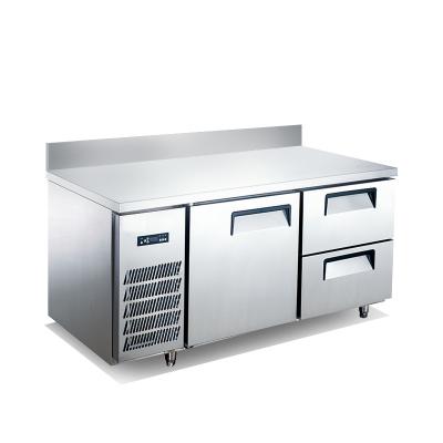 China High Effiency Undercounter Fridge 1.2m Drawer Pizza and Salad Freezer Refrigerator Prep Freezing Tables for sale