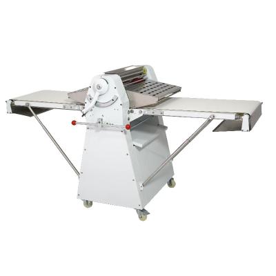 China Snacks Factory Croissant Pizza Dough Press Machine Dough Sheeter Dough Flatten Machine for sale