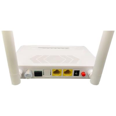 China FTTX 2GE PON ONT ONU SC/APC 2.4G/5G 1GE+1FE+WiFi+CATV Router network English Firmware zu verkaufen