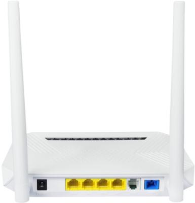 China FTTH 1GE+3FE+WIFI+POTS 1.25G GPON EPON XPON ONU ONT Router English firmware zu verkaufen