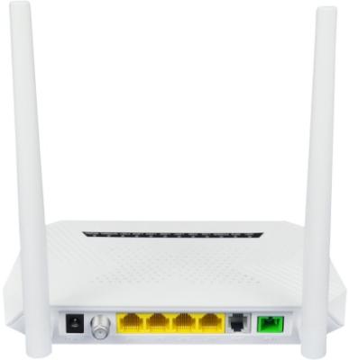 Cina FTTH Xpon Onu Router 1GE+3FE+WIFI+CATV +1POTS 2.4G/5G Dual Band AC compatible Huawei EPON/GPON in vendita