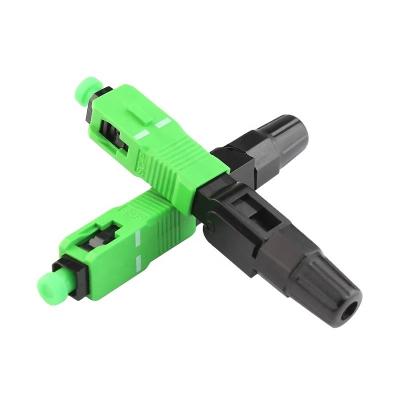 China FTTH SC/APC Quick Assembly Fiber Optic connector SC/UPC Fast Connector gpon network en venta