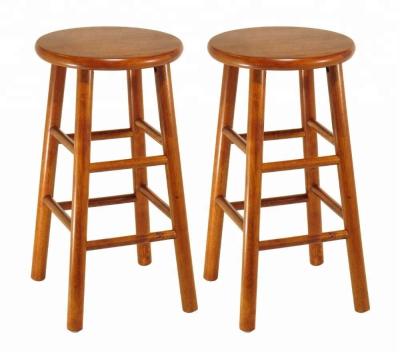 China Antique Furniture Wooden Counter Chair Furniture Solid Wood Bar Stool for sale