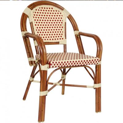 China Hendry Factory Modern Restaurant Furniture Wholesale Wooden Outdoor Bamboo Rattan / Wicker Dining Chairs for sale