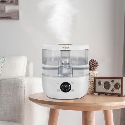 China Ultrasonic Big Air Japanese Office Aroma Hotel 5 Liter Size Mist Maker Fogger Home Portable Cold Humidifier for sale