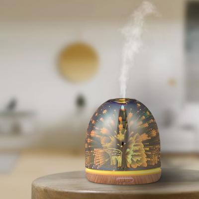 China Hotel Led Light Luxury Aromatherapy Diffusee Diffusee Aromatherapy Room Natural Wholesale Christmas Diffuser Essential Oil Diffusers for sale