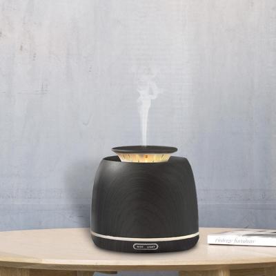 China Large Area Wood Wooden Vape Air Oil Humidifier Hotel Xiamen Aroma Difuzor Ultrasonic Manual Aromatherapy Diffuser Parts With Speaker for sale