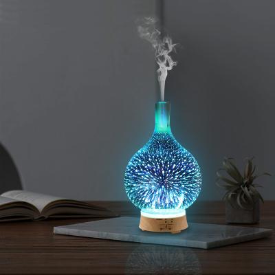 China Hotel 3D Humidifier Essential Portable Aromatherapy Nebulizing Ultrasonic Electric Air Aroma Oil Price Scent Diffuser Small for sale