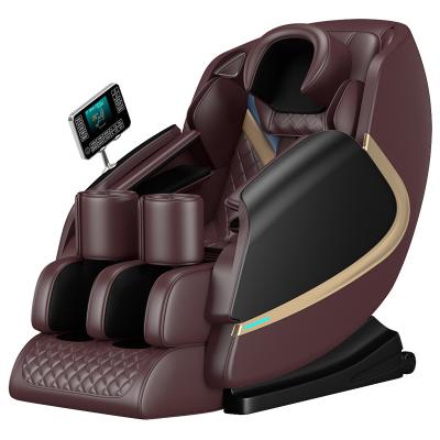 China OEM2022 Multifunctional Luxury Compress Blow 3D Home Office Massage Kneading Chair for sale