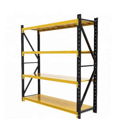 China Corrosion Protection Indoor Storage Medium Duty Shelf For Cargo Goods Shelves For Retail Store for sale