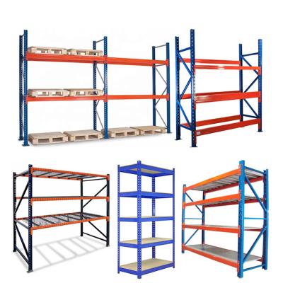 China Corrosion Protection Warehouse Storage Goods Adjustable Shelf Common Use Cold Rolled Steel Rack / Shelves for sale