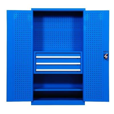 China Mordern Maker 4 Shelves And 3 Drawers Best Metal Tool Storage Cabinet With Filling / Locking for sale