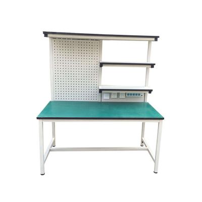 China High quality ; Workshop Workbench Garage Toolbox Anti-static Multifunctional Heavy Metal Work Table for sale