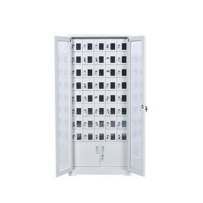 China Modern Steel Electronic Smart Card Cell Phone Cabinet Station Mobile Phone Charging Charging Locker Public Locker for sale