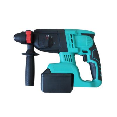 China 1 Battery 26mm Rotary Hammer Variable Speed ​​Electric Hammer Drill For Concrete 24mm\Timber 28mm\Steel 13mm Concrete/Wood/Metal Drilling for sale