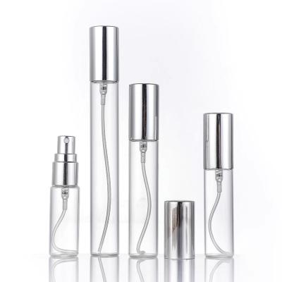 China Perfume spray bottle 5ML 10ML spray bottle cosmetics travel bottle separate high-grade separate empty liquid perfume sample small spray fine spout for sale