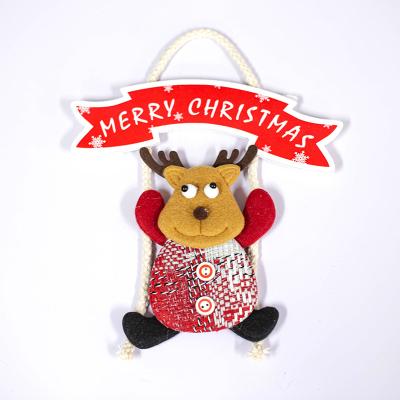 China The lovely decorations doll, Christmas door hanging, decoration window wind Christmas decorations Christmas tree props set for sale